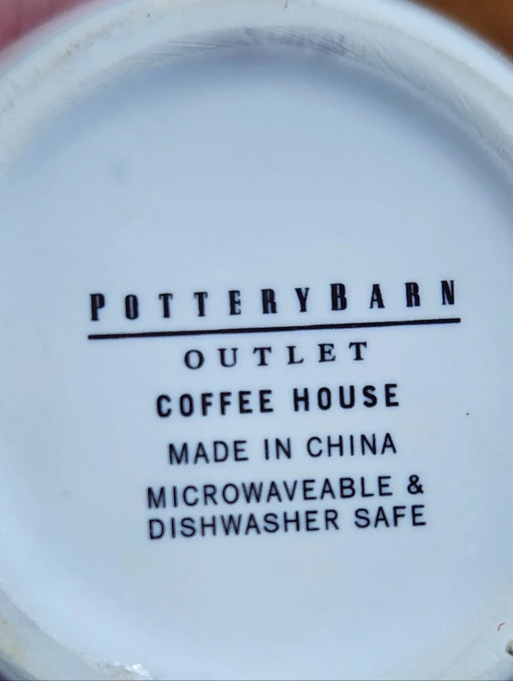 Pottery Barn pottery barn